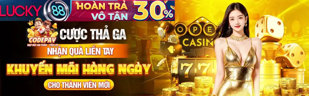 Hoàn trả casino không giới hạn